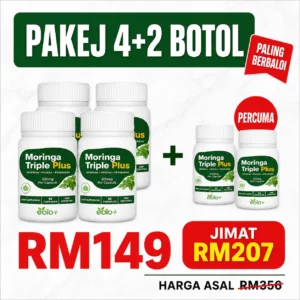 Pakej Sihat 4 Botol Percuma 2